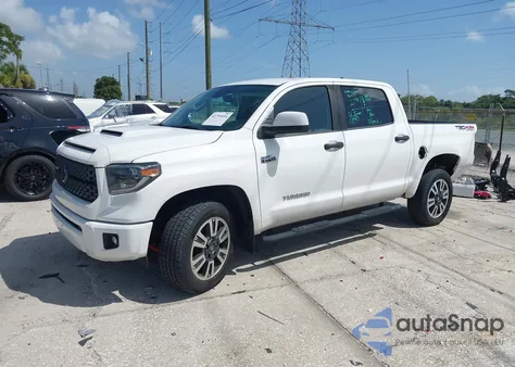 2021 Toyota Tundra Sr5 из США, поврежденный, VIN 5TFDY5F10MX996422